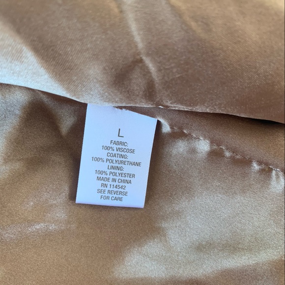 Faux leather lightweight lined moto jacket - Picture 3 of 5